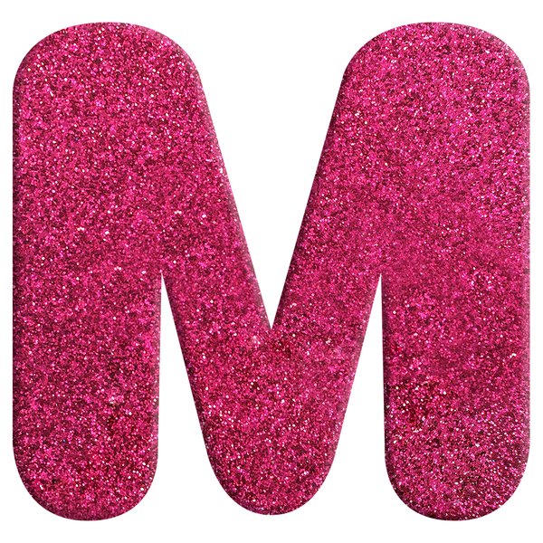 Letra M Rosa Monograma Clipart Letra Inicial Floral M Con Flores Rosas