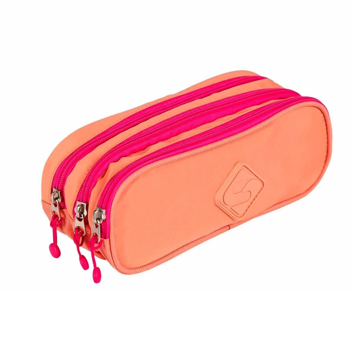 ESTOJO TRIPLO LOVER - PEACH - SESTINI