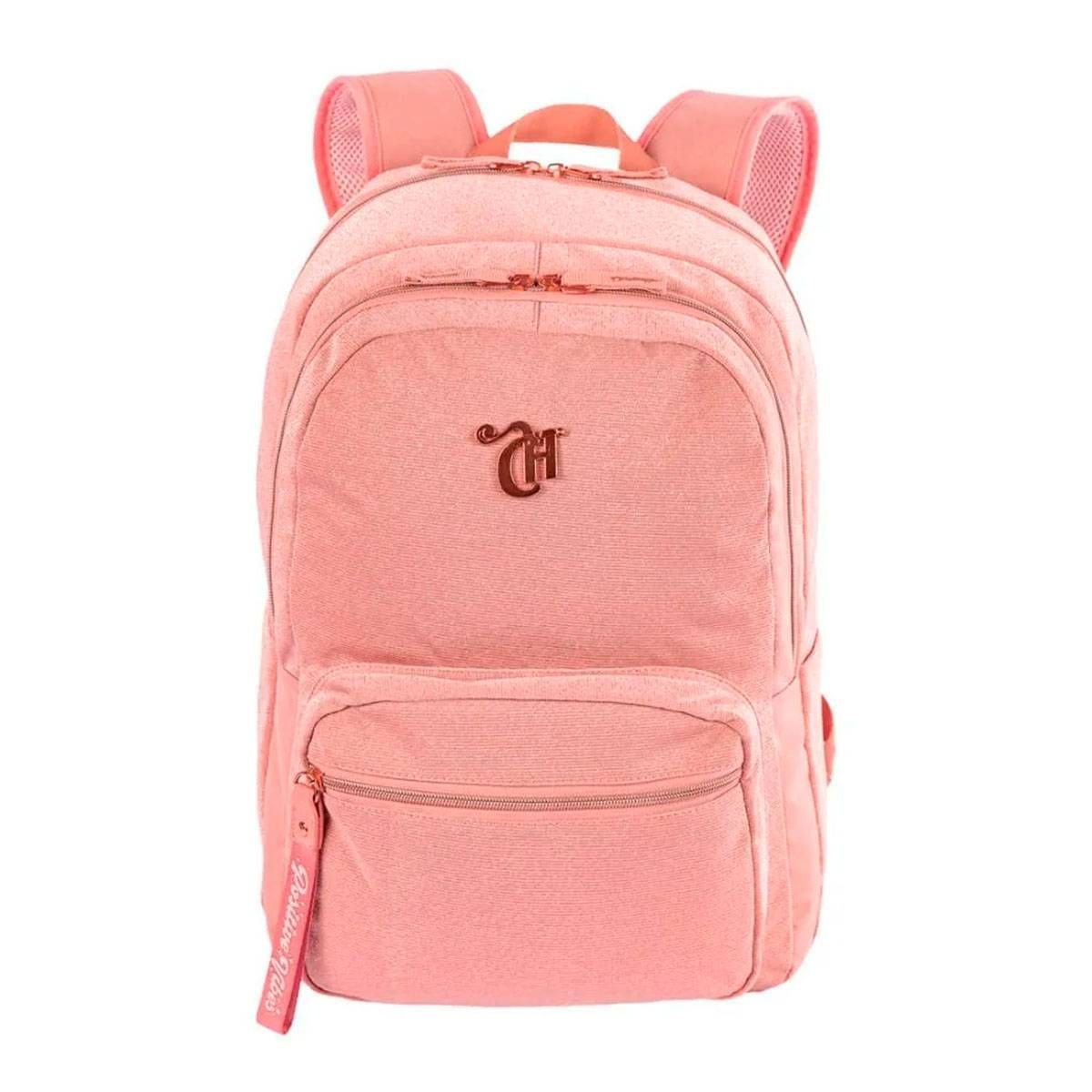 MOCHILA 2 COMP CAPRICHO HYPE ROSE