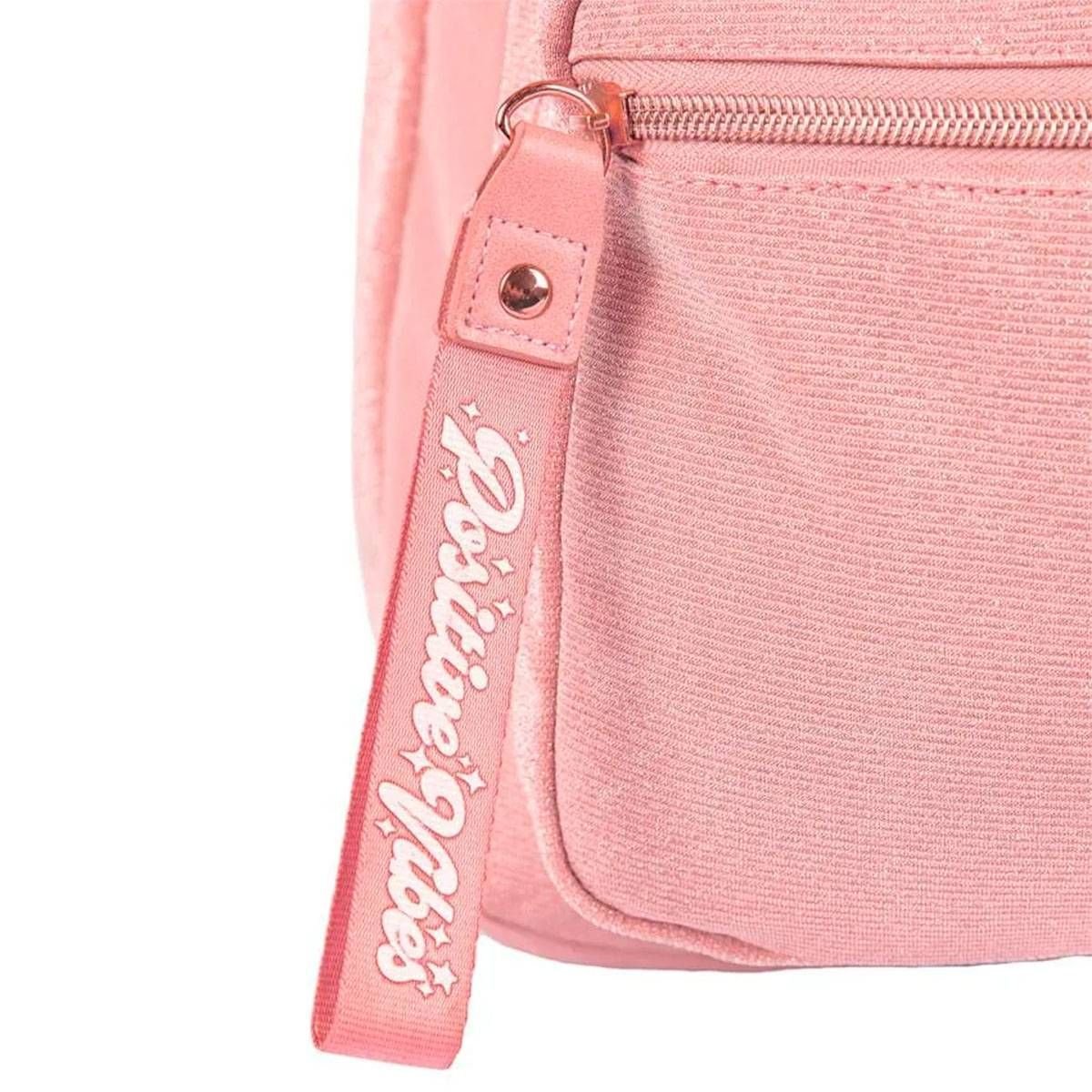 MOCHILA 2 COMP CAPRICHO HYPE ROSE