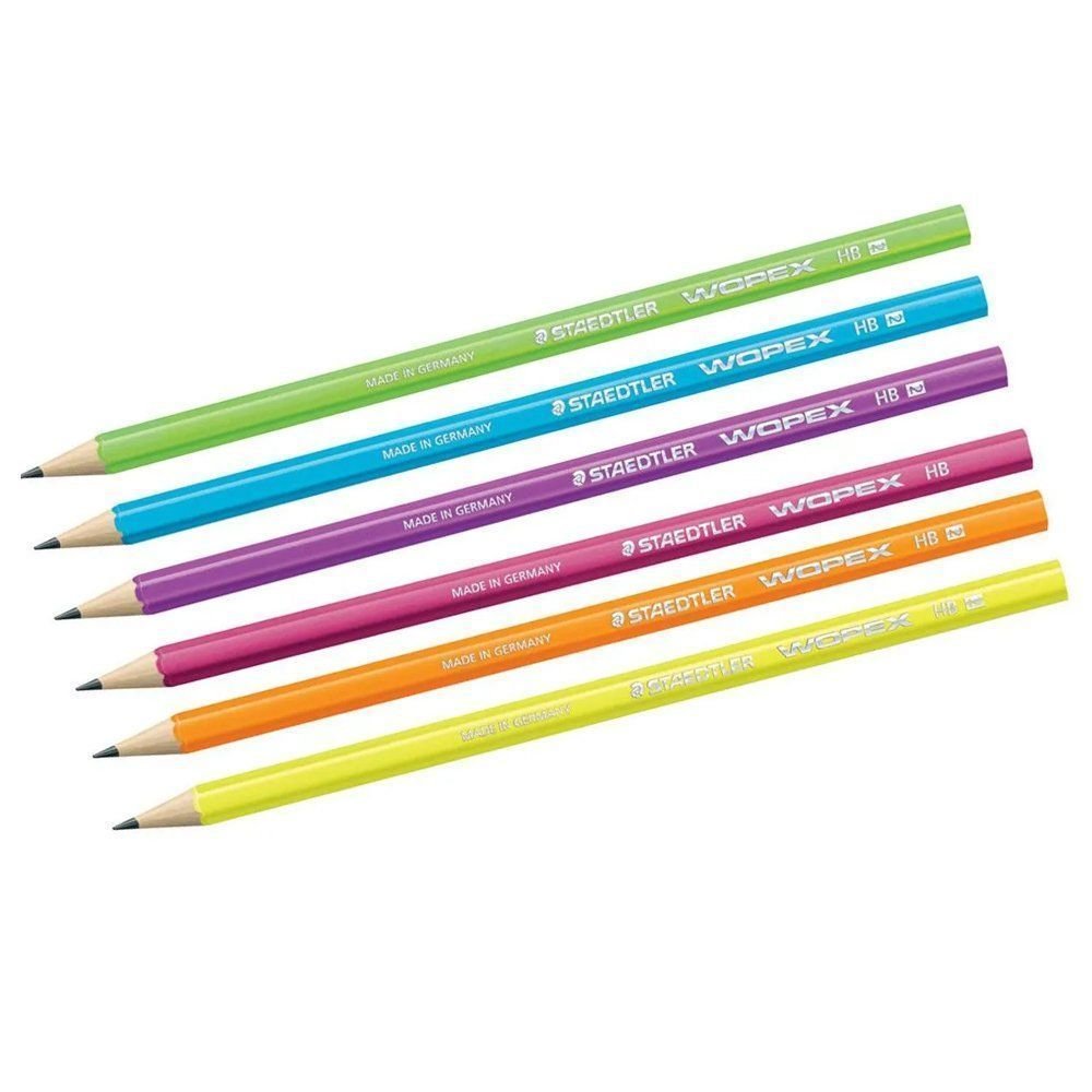 LÁPIS GRAFITE STAEDTLER WOPEX HB SORTIDO