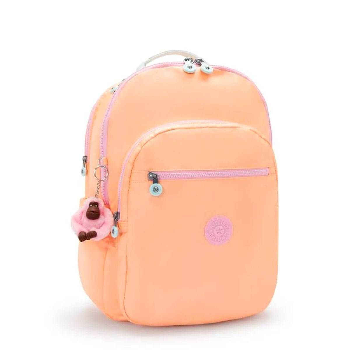 MOCHILA SEOUL - MAGICAL ORANGE- KIPLING