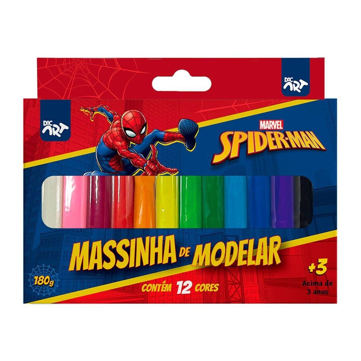 MASSA DE MODELAR C/12 DAC 180G H.ARANHA