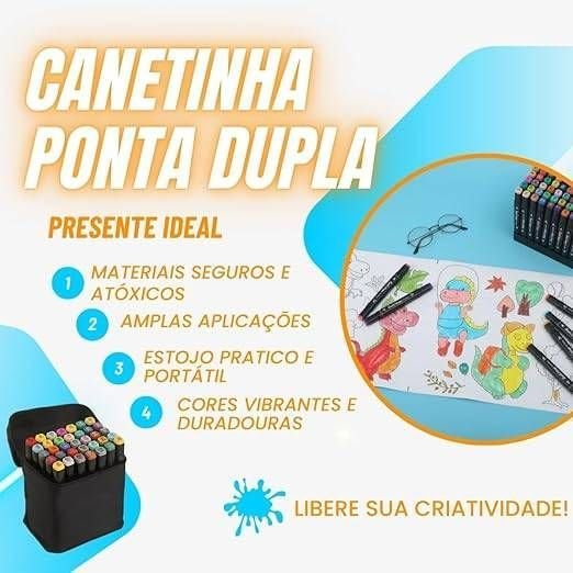 CANETA TOUCH C/120 CORES