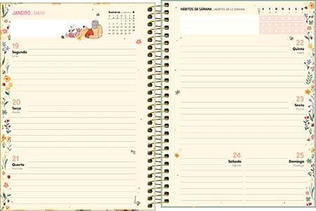 AGENDA ESPIRAL POOH M5 - 2026