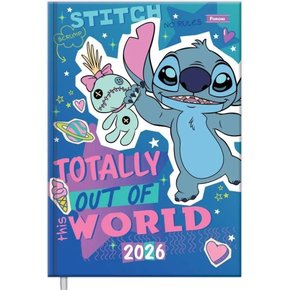 Agenda Costurada Stitch 2026 - GGPEL