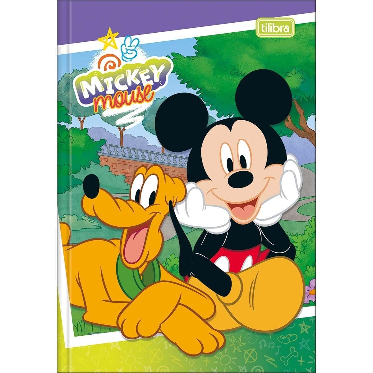 CADERNO BROCHURA 1/4 CD 80F MICKEY