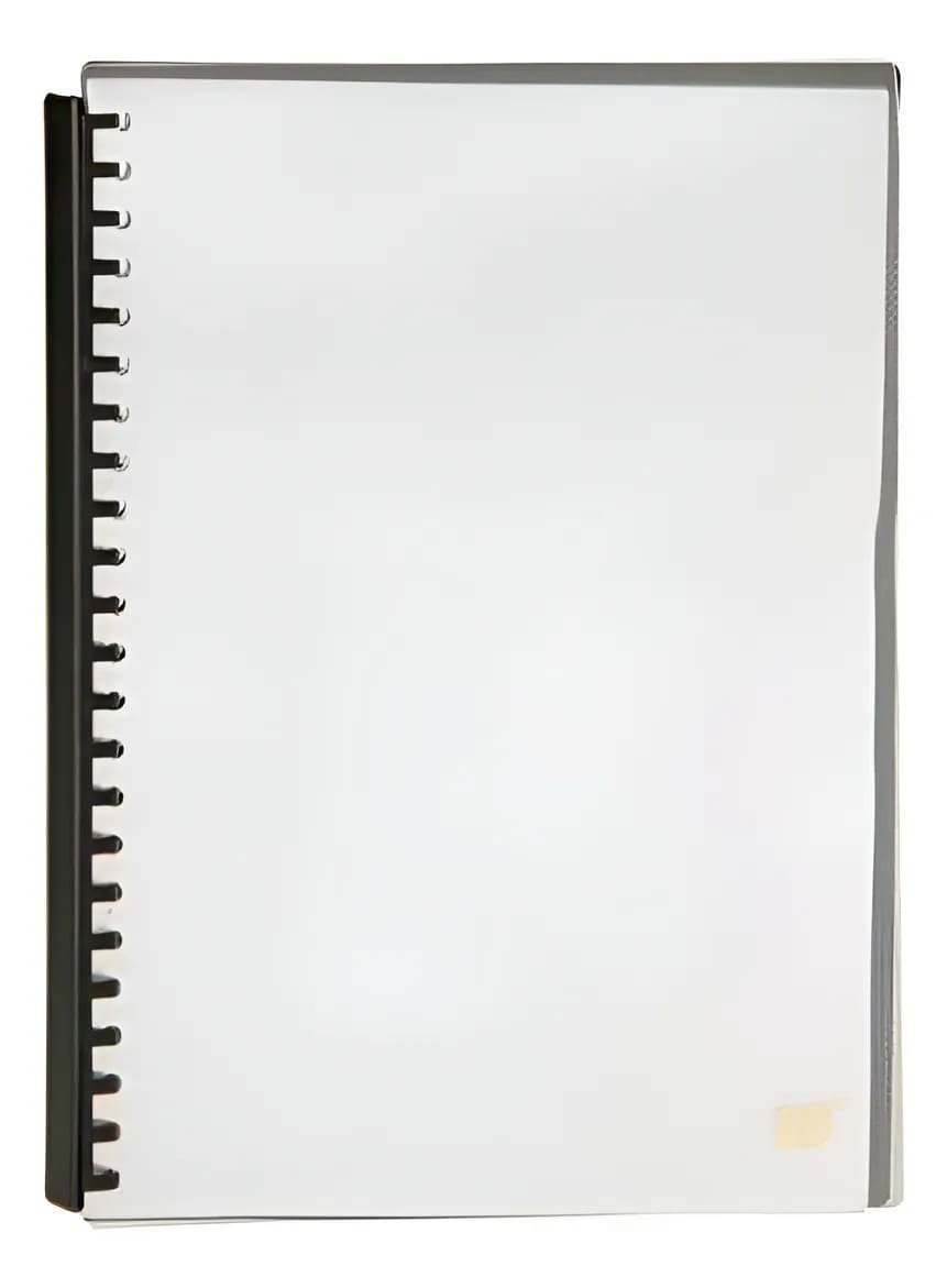 PASTA CATALOGO YES C/20 - ESPIRAL CRISTAL