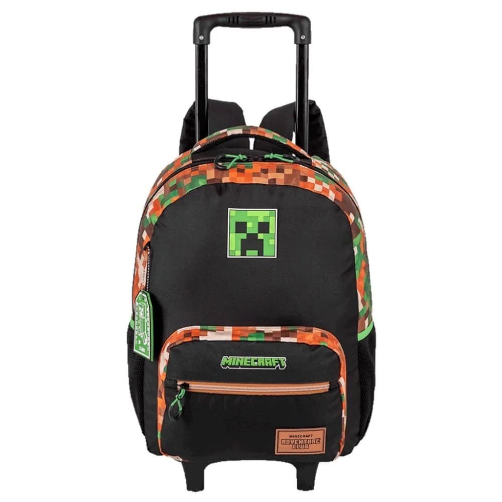 MOCHILA DE RODINHA G MINECRAFT X - OUTDOORS
